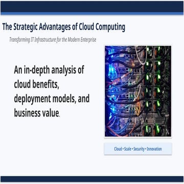 Cloud computing and Cloud Enabling Technologies | PPTX