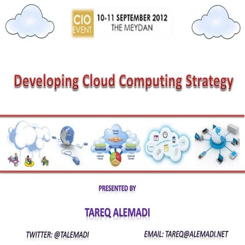 Developing Cloud Computing Strategy