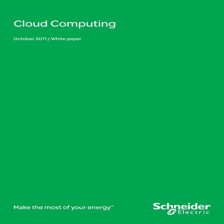 Cloud computing 