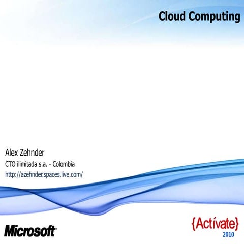 Cloud computing es co blue