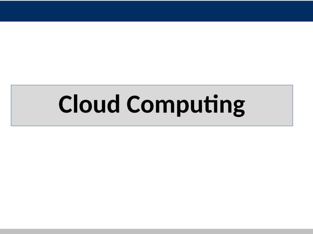 cloud computing evolution chartcloud computing evolution chart