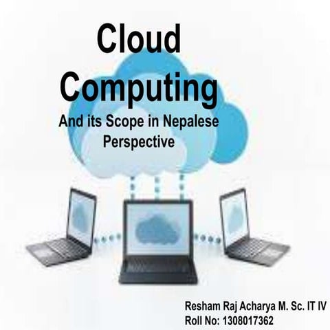 Cloud computing in Nepalese perspective