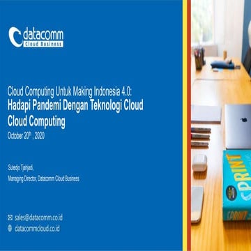 Cloud computing for making indonesia 4.0 