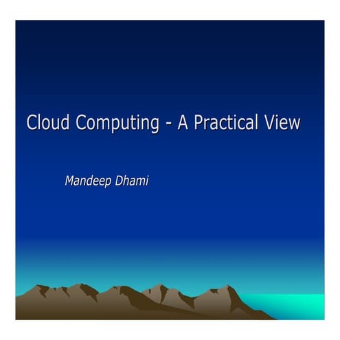 Cloud Computing Conf 1209