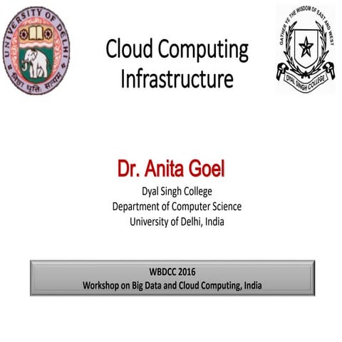 Cloud computing infrastructure 