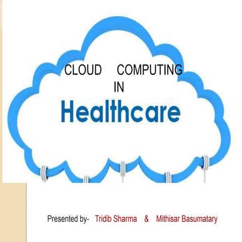 Cloud computing in healthcare