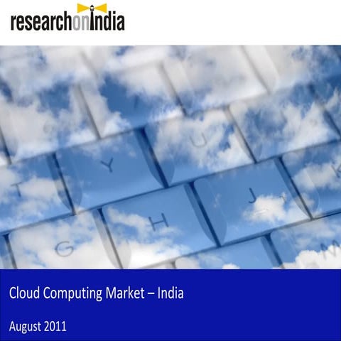 Cloud Opportunities in India – a CIOs Perspective | PDF