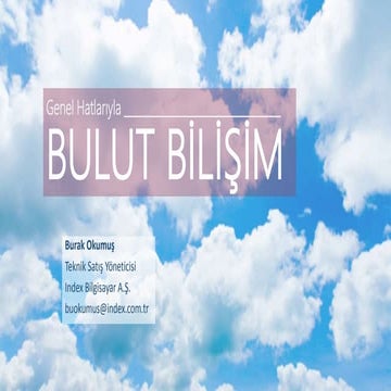 Bulut Bilişim (Overview)