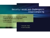 Security Issues and Challenges in C...