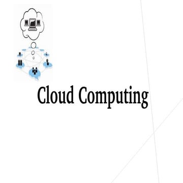 Introduction of Cloud Computing 