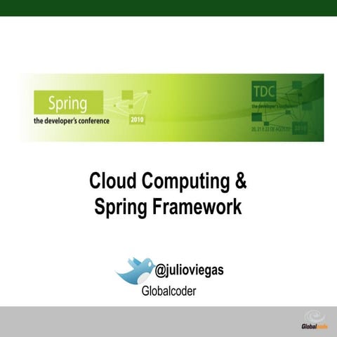 Cloud computing & Spring Framework