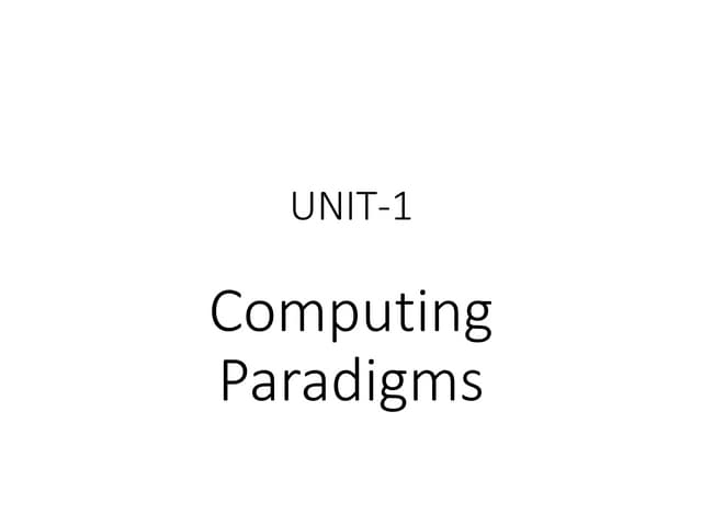 Cloud Computing notes ccomputing paradigms UNIT 1.pdf