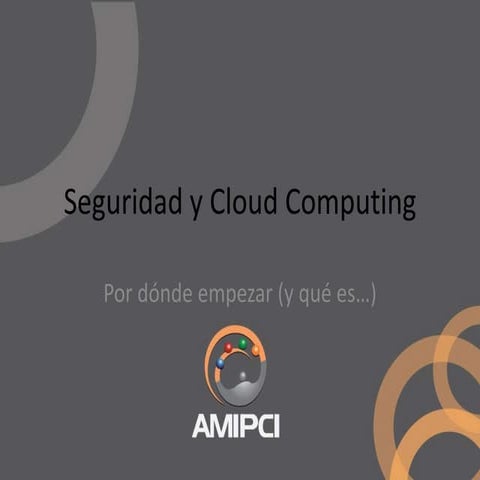 Cloud computing y seguridad