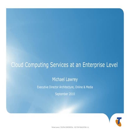 Cloud conference & expo presentation