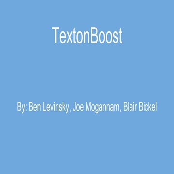 Object Detection & Machine Learning | PPT