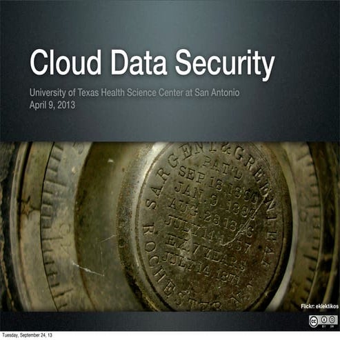 Cloud Data Security