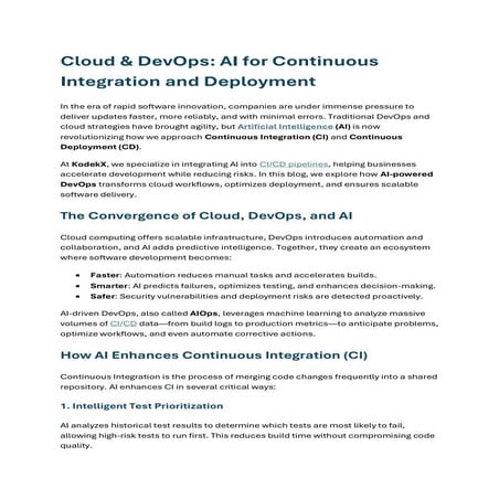 Cloud & DevOpAI for Continuous Integration and Deployment.pdf