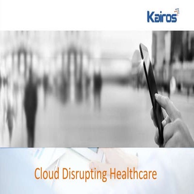 Cloud Disrupting Healthcare