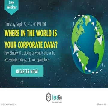 Where in the world is your Corporate data?