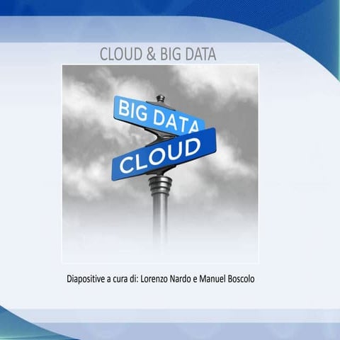 Cloud e big data