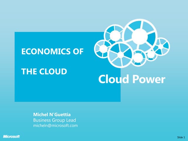 MS Cloudeconomics