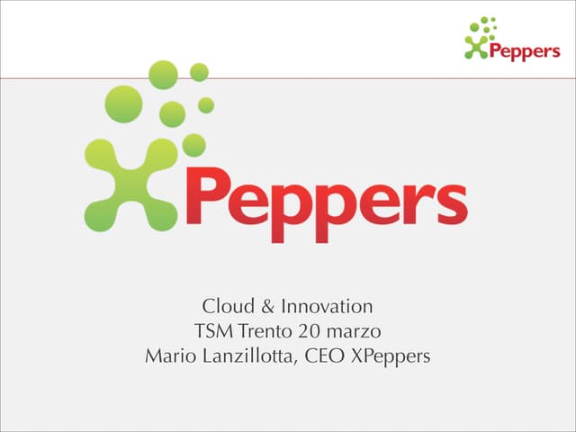 Cloud e innovazione