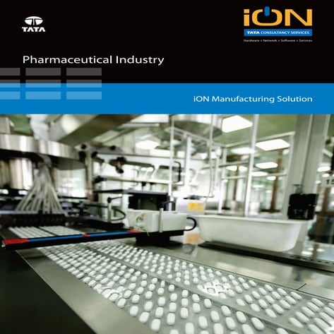 iON Manufacturing Cloud ERP Solution for Pharmaceutical Industry