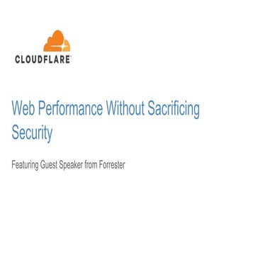 Cloudflare Partner Program 2020 | PDF