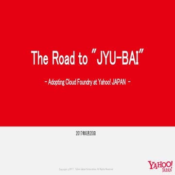 Cloud Foundry Summit 2017