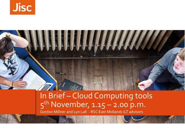 Cloud based Tools