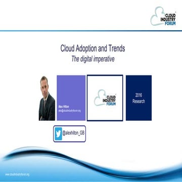 Cloud Industry Forum - Cloud Adoption & Trends