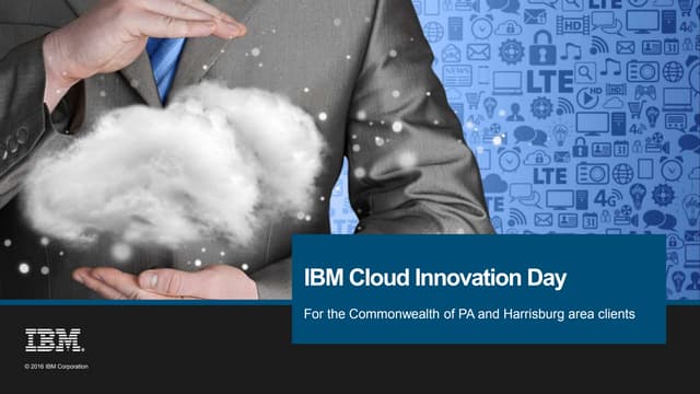 Cloud Innovation Day - Commonwealth of PA v11.3