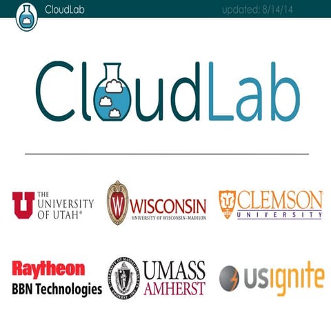 CloudLab Overview