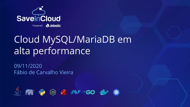 Cloud Mysql e MariaDB em alta performance