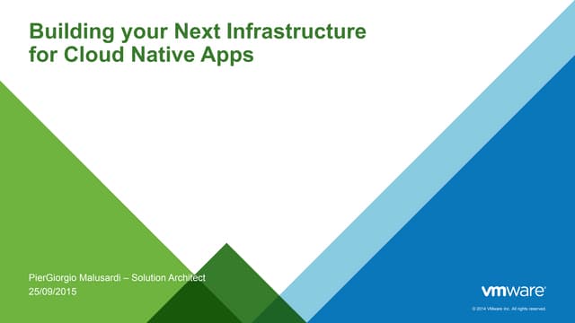 Cloud Native Application