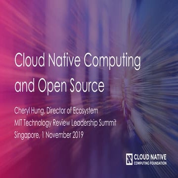 Cloud native computing and open source