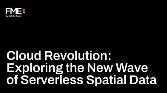 Cloud Revolution: Exploring the New Wave of Serverless Spatial Data