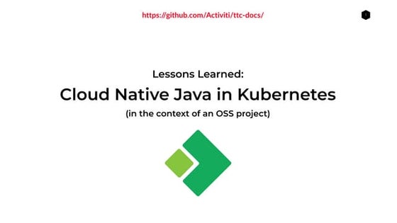 Cloud Native Java in Kubernetes