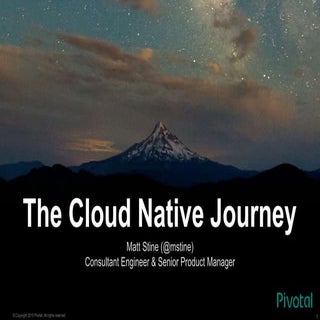 The Cloud Native Journey