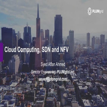 Cloud nfv intro at UoG
