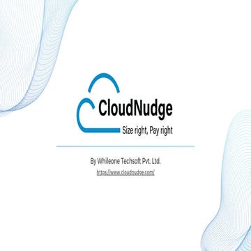 CloudNudge - CloudNudge is a cloud cost optimization for AWS, Google ...