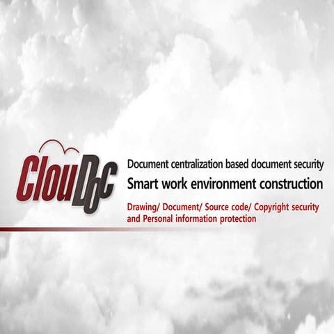 Why ClouDoc to protect CAD files? 