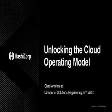 Unlocking the Cloud Operating Model