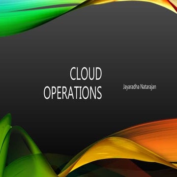 Cloud ops