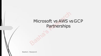 Quick comparison and guide for Cloud Partnerships: #AWS vs #Azure vs #GCP