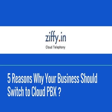 Cloud pbx
