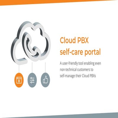 2021 PortaOne Conference - a Cloud PBX self-care portal even your non-techie ...