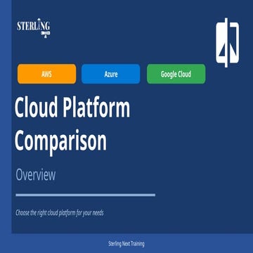 AWS vs Azure vs Google Cloud Complete Comparison Guide | PPTX