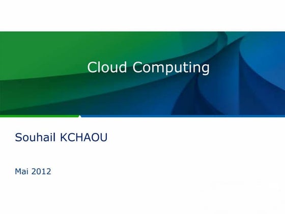 Cloud  presentation
