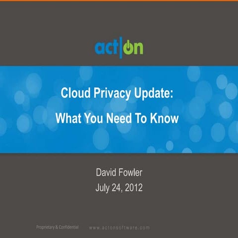 Cloud Privacy Update: What You Need to Know